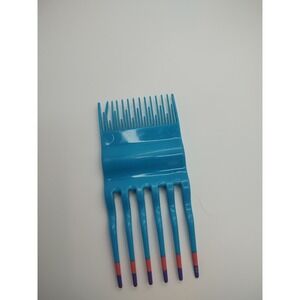 Vintage Goody Wavy Hair Pick Lift Comb Retro 90s Blue Pink Purple  Double Sided